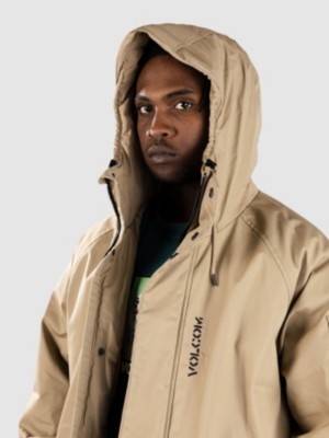 Stone  アイボリー ミリタリージャケット Volcom Stoke Stone II 10K Jacket - buy now | ID-732256